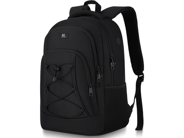 School Backpack for Men Teen Boys,Bookbag Water Resistant Laptop Backpack with USB for College High School Office Business