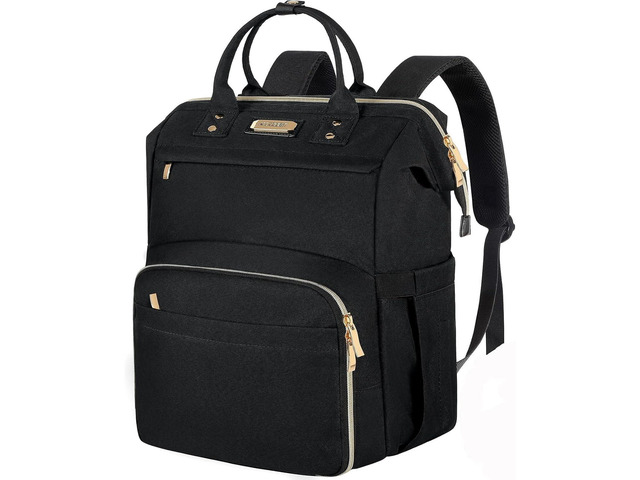 Lunch Bag Backpack, Insulated Cooler Backpack Lunch Box Laptop Backpack for Women Men Fits 15.6 Inch Laptop