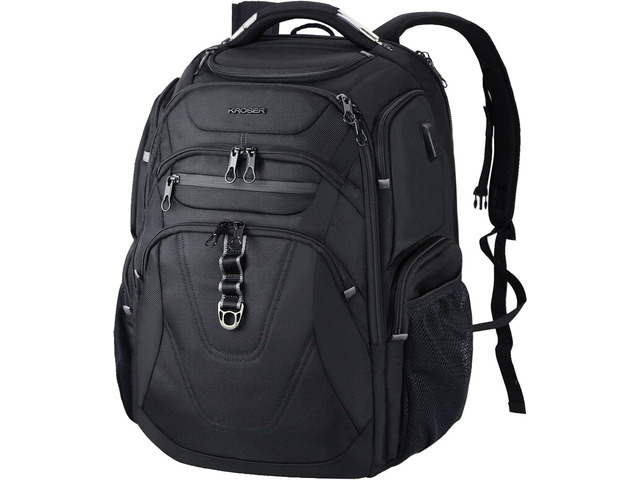 KROSER TSA Friendly Travel Laptop Backpack 18.4 inch XXXL Gaming Backpack Water-Repellent College Daypack Business Backpack with RFID Pockets & USB...
