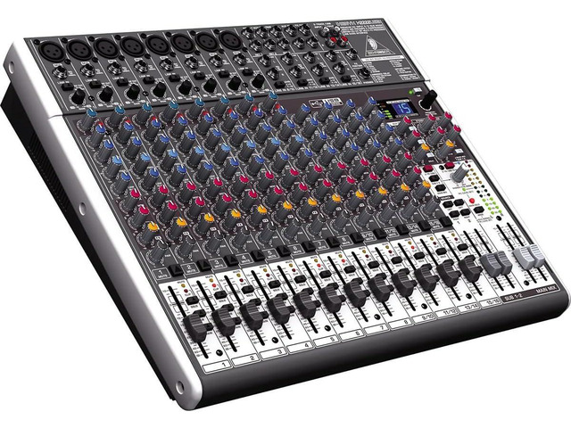 Behringer Xenyx X2222USB Premium 22-Input 2/2-Bus Mixer with XENYX Mic Preamps & Compressors