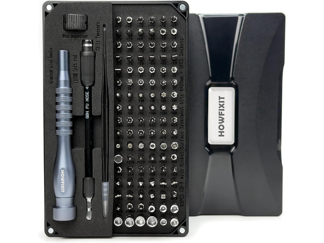 PRO MAX 106-in-1 Precision Screwdriver Set for iPhone, Smartphone, MacBook, Laptop, Tablet, Camera, Switch, PS5, Xbox, Game Console & Controller...