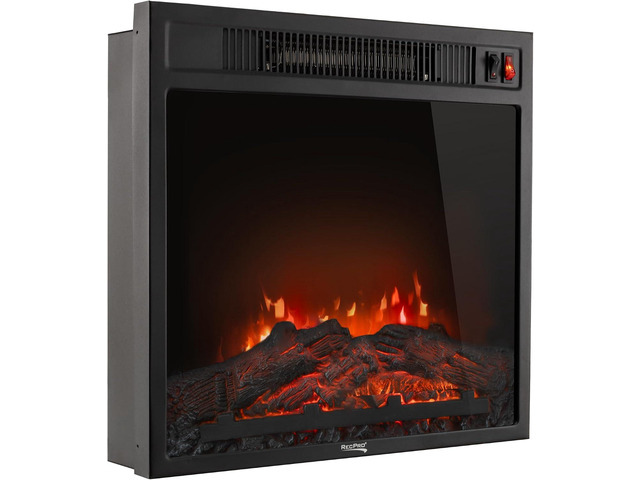 RecPro 18' Recessed Electric Fireplace RV & Camper