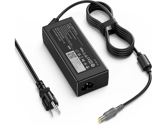 VUOHOEG 65W Laptop Charger Compatible with Lenovo ThinkPad T420 T430 T520 T530 X220 X230 X230t L420 L430 E430 E530 SL410 SL510 S230u 7.9mm Round...