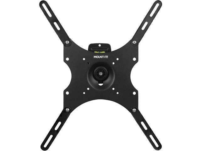 Mount-It! Anti-Theft Locking TV Wall Mount 2355 Inch, Swivel Tilt, Removable VESA Plate, Single Stud, Indoor/Outdoor RV Use, VESA 75x75400x400,...