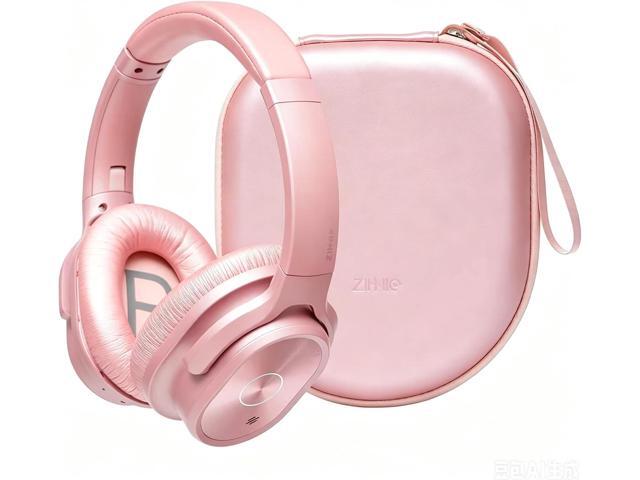 ZIHNIC Active Noise Cancelling Headphones, 40H Playtime Wireless Bluetooth Headset with Deep Bass Hi-Fi Stereo Sound,Comfortable Earpads for...