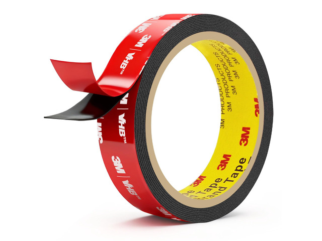 3M Double Sided Tape Heavy Duty 1in x 10ft, Removable Mounting Tape Adhesive Strips Double Sided Mounting Tape, Strong Foam Tape for Walls Picture...