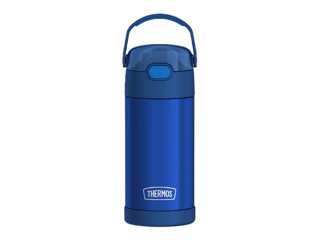 FUNTAINER Water Bottle with Straw, 12oz, Blue