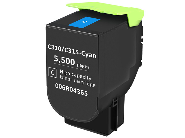 for Xerox C310 C315 Toner Cartridge,Cyan 5500 Pages Extra High Capacity Replacement 006R04365 Compatible 006R04357 Standard Ink Cartridge for Xerox...