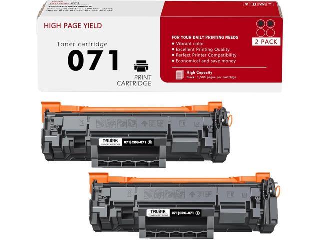 071 Black Toner Cartridge Compatible Replacement for Canon 071 CRG-071 071H Toner Cartridge for Canon imageCLASS LBP122dw LBP122 LBP120 MF270...