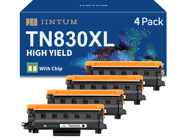 TN830XL Toner Cartridge Compatible with Brother TN830 TN830XL Toner Cartridge for Brother HL-L2460DW DCP-L2640DW HL-L2405W MFC-L2820DW HL-L2400D...