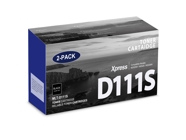 MLT-D111S 111S Toner Cartridge High Yield Replacement for Samsung MLT-D111S MLTD111S D111S to use with Xpress M2020W Toner Cartridge, M2020W...
