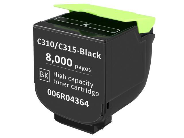 for Xerox C310 C315 Toner Cartridge Black 8000 Pages Extra High Capacity Replacement 006R04364 Compatible 006R04356 Standard Ink Cartridge for...