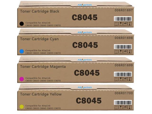 AltaLink C8030 C8035 C8045 Toner Cartridge Replacement for Xerox 006R01697 006R01698 006R01699 006R01700 Toner Use for Xerox AltaLink C8030 C8035.