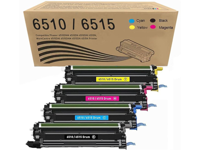 Phaser 6510 WorkCentre 6515 Drum Unit Cartridge for Xerox 108R01417 108R01418 108R01419 108R01420 Imaging Unit for Xerox WorkCentre 6515 Phaser...