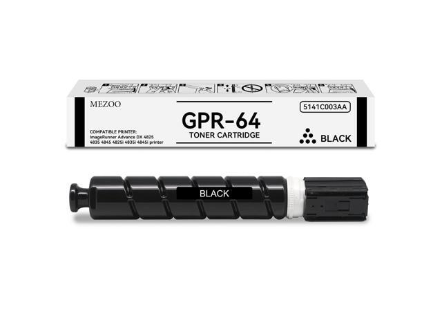 GPR-64 GPR64 Toner Cartridge Black High Yield 5141C003AA (1 Pack) Replacement for Canon GPR64 Toner Cartridge work for Canon ImageRunner Advance...