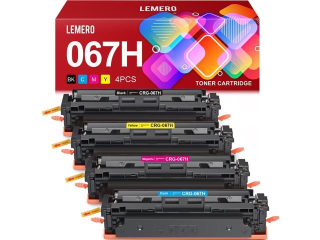 067H Toner Compatible for Canon 067H 067 Toner Cartridges Set Work for Canon MF656Cdw MF654Cdw MF653Cdw LBP632Cdw MF652Cdw Printer (BCMY 4-Pack of...