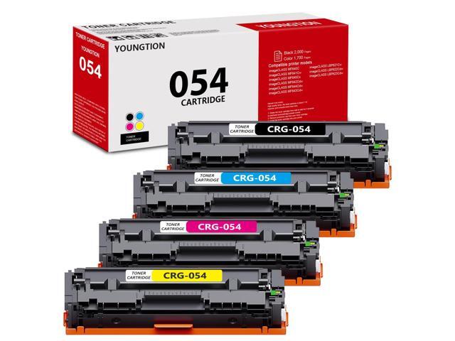 054 Toner Cartridge Set Compatible mf642cdw Toner cartridges (4PK, BKCMY) High-Yield 054 Replacement for Canon CRG-054 Toner Cartridge imageCLASS...