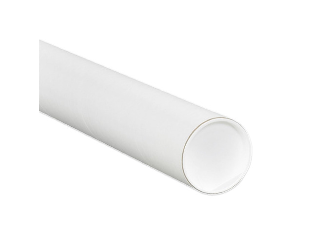 Cardboard Tubes with Caps 26x2x2, 50-Pack Cardboard Tubes with Caps 26'L x 2'W x 2'H for Posters, Blueprints, Artwork & Storage, 50-Pack