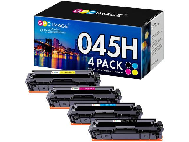 Compatible Toner Cartridge Replacement for Canon 045 Toner Cartridges 045h CRG-045H for Color ImageCLASS MF634Cdw MF632Cdw LBP612Cdw LBP613Cdw...