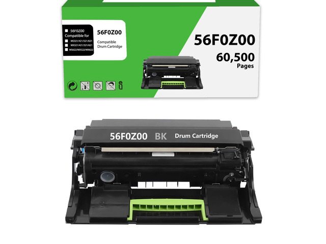 56F0Z00 Imaging Unit Compatible for Lexmark 56F0Z00 56F0ZA0 Drum Unit for MS321 MS321dn MS421 MS421dw MS521 MS521dn MS621 MS621dn MS622 MB2442...
