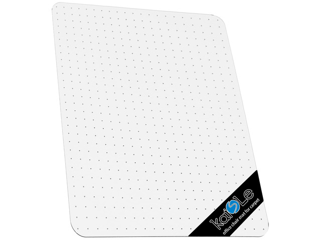 Office Chair Mat for Carpet, 32x48 Heavy Duty Clear Plastic Rolling Chair Mat for Carpet Floor, Under Computer Desk Chair Floor Mats Protector...