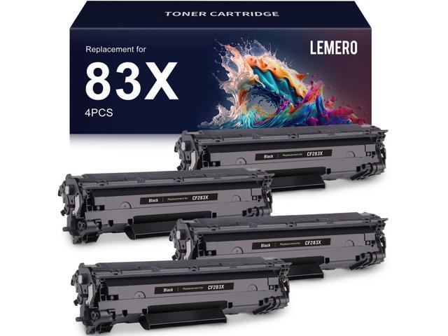 83X CF283X Toner Cartridge Compatible Replacement for HP 83X CF283X 83A CF283A High Yield - use with LaserJet Pro M201dw MFP M225dw MFP M225dn MFP...