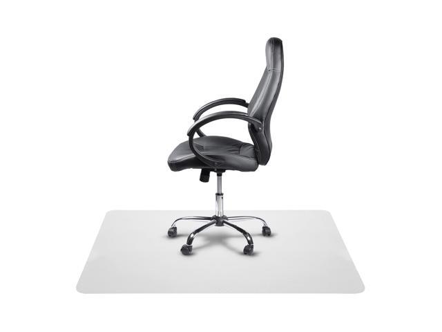 Workstation Desk Chair Mats for Hard Floors, Home & Office Floor Protector, Easy to Clean, Stain-Resistant Vinyl Clear, 46 Inches x 72 Inches, Made...