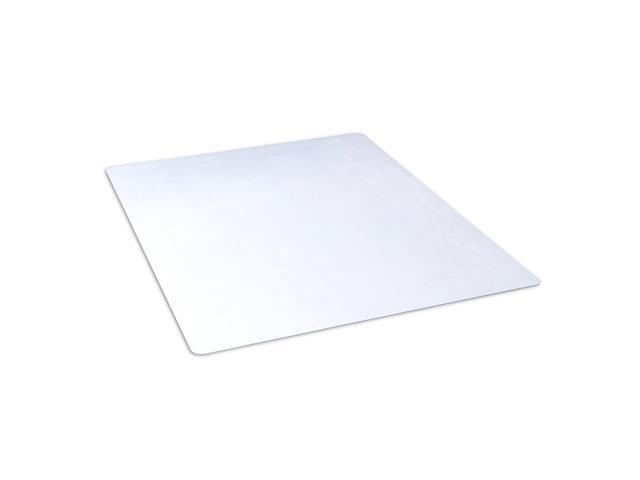 Clear Office Chair Mat for Hard Floors 46' x 60' Rectangle Vinyl Floor Protector for Wood, Tile, Vinyl & Laminate, Smooth Glide
