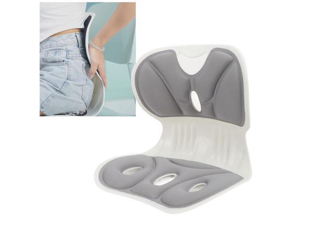 Lumbar Support Posture Corrector Chair for Adults,Back and Lumbar Support Breathable Fabric Petal Shaped Office Chair Seating Cushion,Ergonomic.