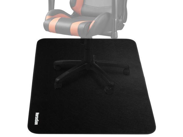 Chair Mat for Carpet, Multi-Surface Grip, Black, 48' x 36' Curl & Crack Resistant Floor Protector, Office Desk Chair, Silent Rolling Gaming Chair.