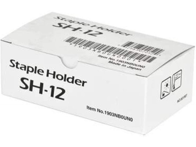 1903NB0UN0 Model SH-12 Staple Cartridge (3 Pack) for use with DF7110, DF790, DF790C, DF791, TASKalfa 3551ci and 5550ci Printers, 5000 Staples Per...