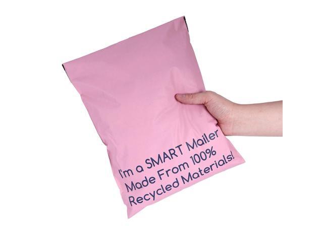 200 Count, 10x13 inch 100% Recycled Poly Mailers Eco Friendly Packaging Envelopes Supplies Mailing Bags 2.5 Mil Thick - SMART Mailer