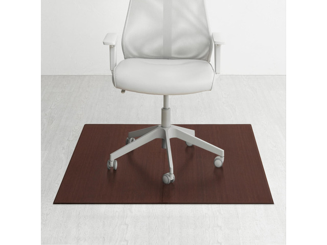 Office Chairmat Thickest & Sturdy Bamboo Chairmats Highly Premium Quality Anti-Slip Heavy Duty for Multi-Purpose Hardwood Floor Office & Home Floor...