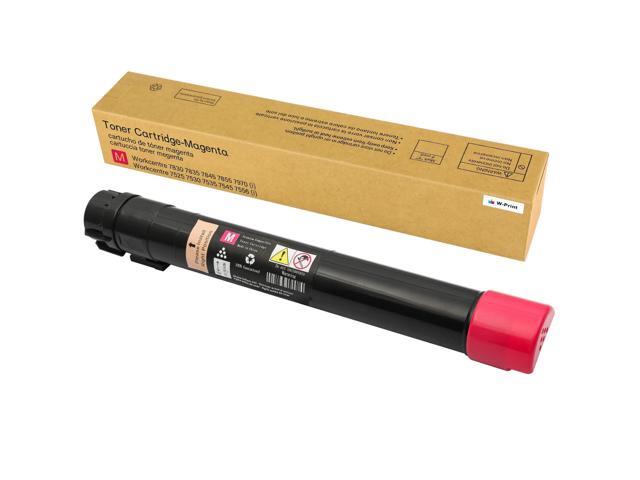 Remanufactured Toner Cartridge for Xerox Workcentre 7525/7530/7535/7545/7556/7830/7835/7845/7855 Compatible with 006R01515 Magenta Toner 15000...