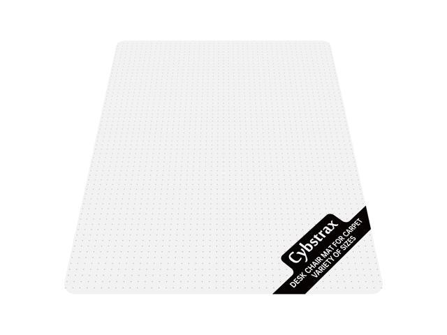 Office Chair Mat for Carpet Floor, 0.1' Thick 59' x 44' Heavy Duty Computer Chair Mats for Low Pile Carpet, Transparent Carpet Protector Floor Mats.
