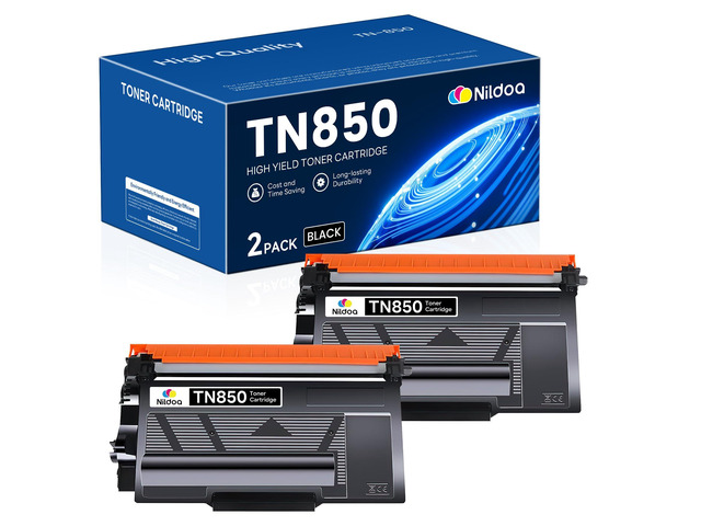 TN850 Compatible for Brother TN-850 TN850 Black Toner Cartridge TN8502PK