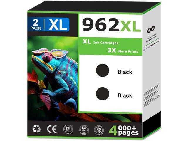 962XL Black Ink Cartridges Combo Pack Replacement for HP 962 XL Black Ink Cartridges, Compatible With OfficeJet Pro 9010 9012 9014 9015 9016 9018.
