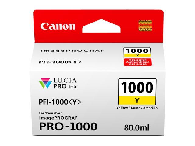 PFI-1000 Genuine Yellow Ink Tank, Compatible with ImagePROGRAF PRO-1000 Printers