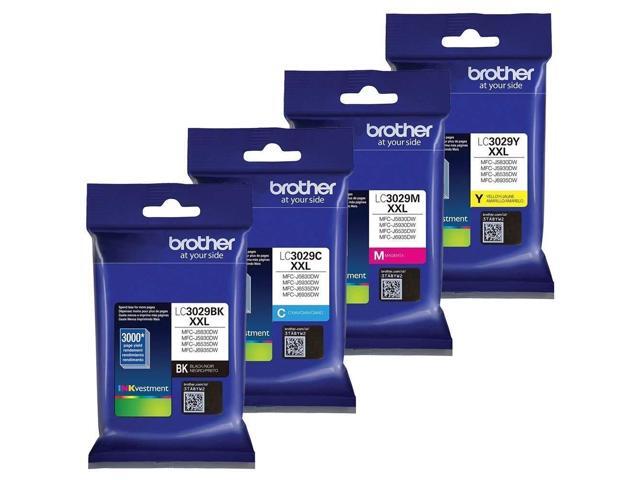 LC-3029XXL Ink Cartridge Set of Black, Cyan, Magenta, Yellow in Retail Packing