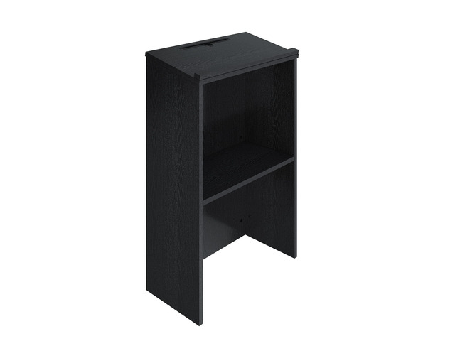 Podium Stand,Wooden Speaking Lectern,Lectern Podium for Classroom,Churches,Auditorium,Meeting Room,Reception Desk of Podium with Adjustable...