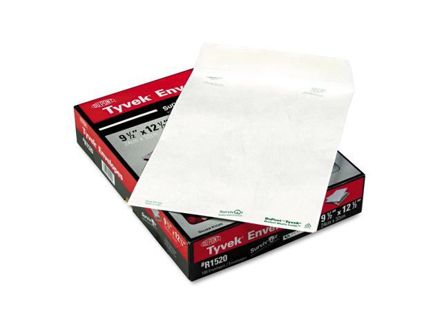 Survivor R1520 Tyvek Mailer, 9 1/2 x 12 1/2, White (Box of 100)