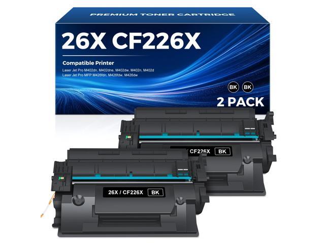 26X CF226X Toner Cartridge Compatible for HP 26X Black High Yield Toner Cartridge 26A Work for Laser Jet Pro MFP M426fdw, M426fdn, M402dn, M402dne,.