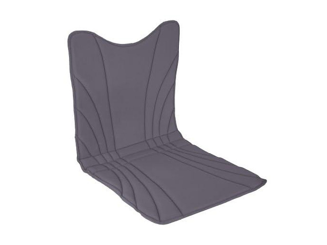 Back Pad & Seat Cushion for Massage Chair Foam Cushion Nylon Fabric One Size Fits All (Brown)