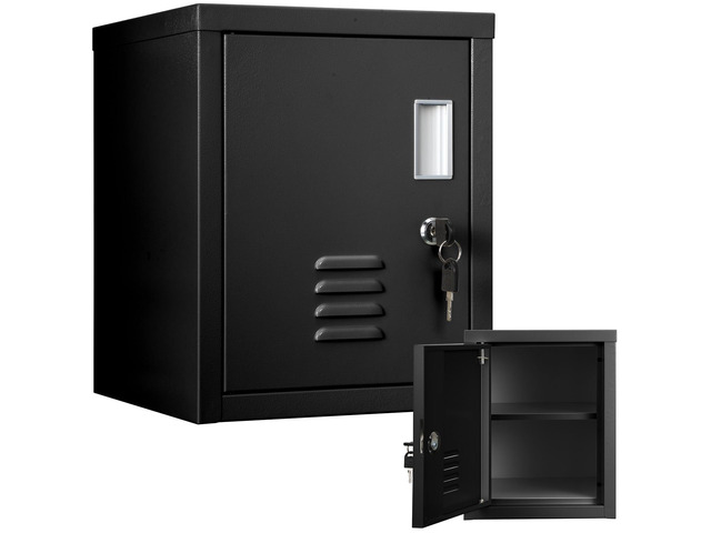 Lockable Storage Cabinet Metal Lockable Steel Storage Cabinet Organizer Lockers for Employees Vertical Metal Cabinets End Side Table Steel Bedside...