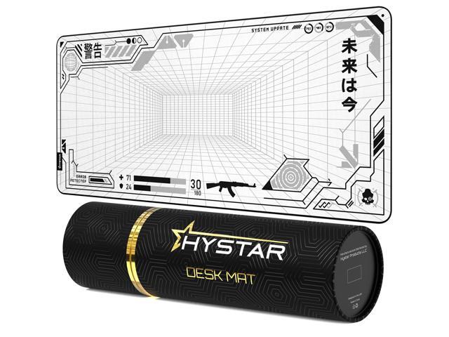 ® Extended Gaming Mouse Pad XXXL 45' x 20' 5mm Thick, Waterproof Surface, Smooth Polyester Fabric, and Natural Rubber Base Mainframe (Light)