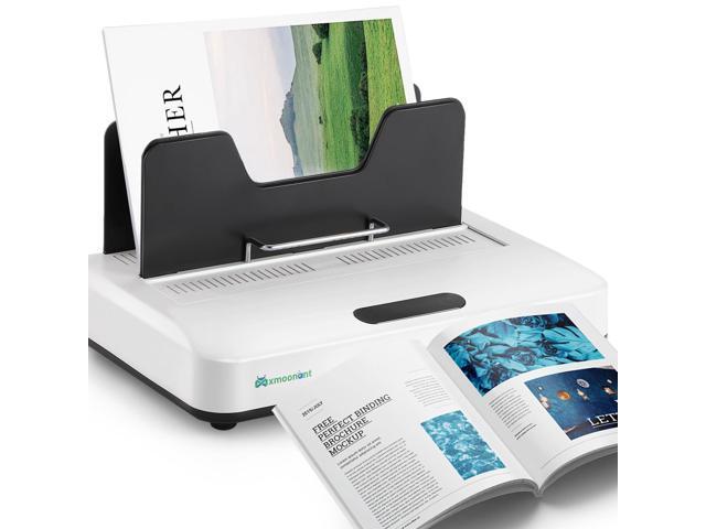Thermal Binding Machine PRO 500 Sheets, for A3(Short Edge)/A4/A5 1-60mm Thickness, Instant Use, 3 Levels Digital Touch Panel Clear Readout, Air...