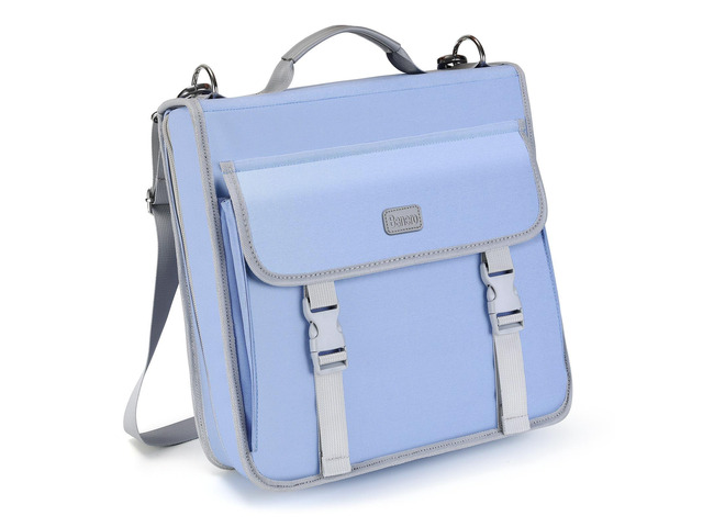 3' D-ring Zipper Binder with 700+ Sheets Capacity 3-ring Zip Up Binder with Shoulder Strap for School, College, Office, Compatible with 13'...