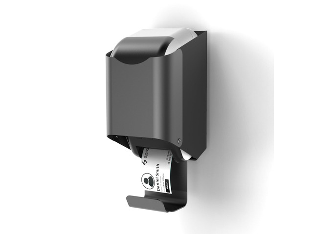 Wall Mount for Brother QL-810W, QL-820NWB or QL-820NWBc Label Printer (Black)
