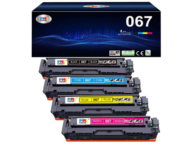 067 Toner Cartridges Set MF656Cdw MF654Cdw MF650C LBP632Cdw High Yield Compatible for Canon Color imageCLASS...