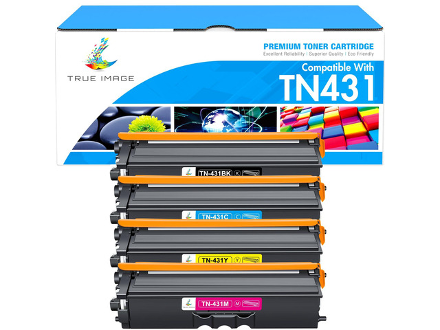 TN-431 TN431 Toner Cartridge 4-Pack Compatible MFC-L8900CDW TN431 TN 431 Cartridge for Brother TN431 Toner Cartridge MFC-L8900CDW HL-L8360CDW...